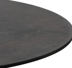 XOOON Brest bartafel stone (D80cm) in kleur Zwart van COCOmaison^ Bartafels|Woonaccessoires