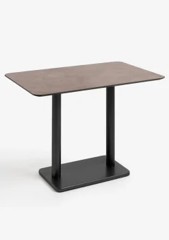 XOOON Brest bartafel stone rust (120x75cm) kleur Zwart van COCOmaison^ Bartafels|Woonaccessoires
