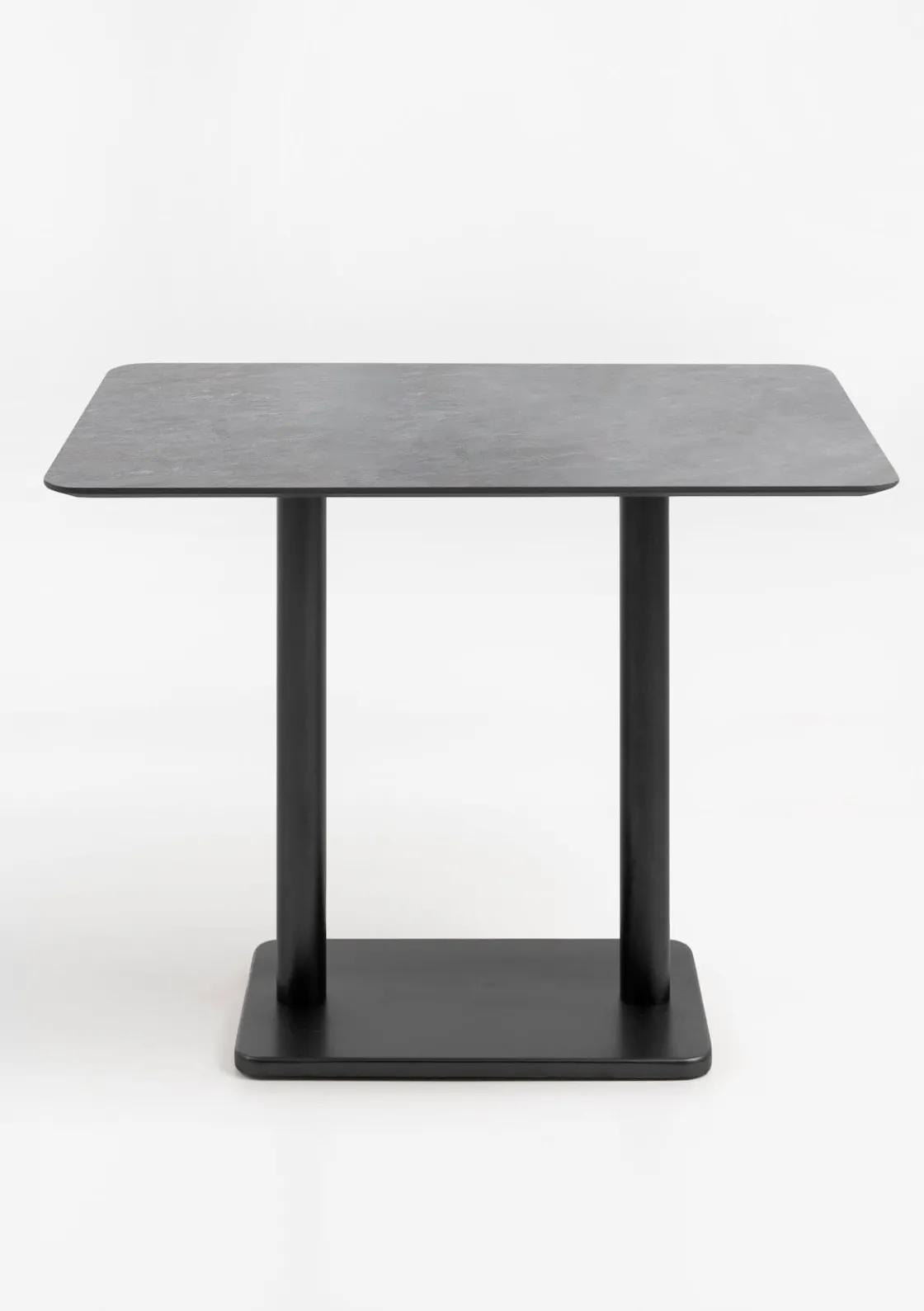 XOOON Brest bartafel stone (120x75cm) in kleur Zwart van COCOmaison^ Bartafels|Woonaccessoires