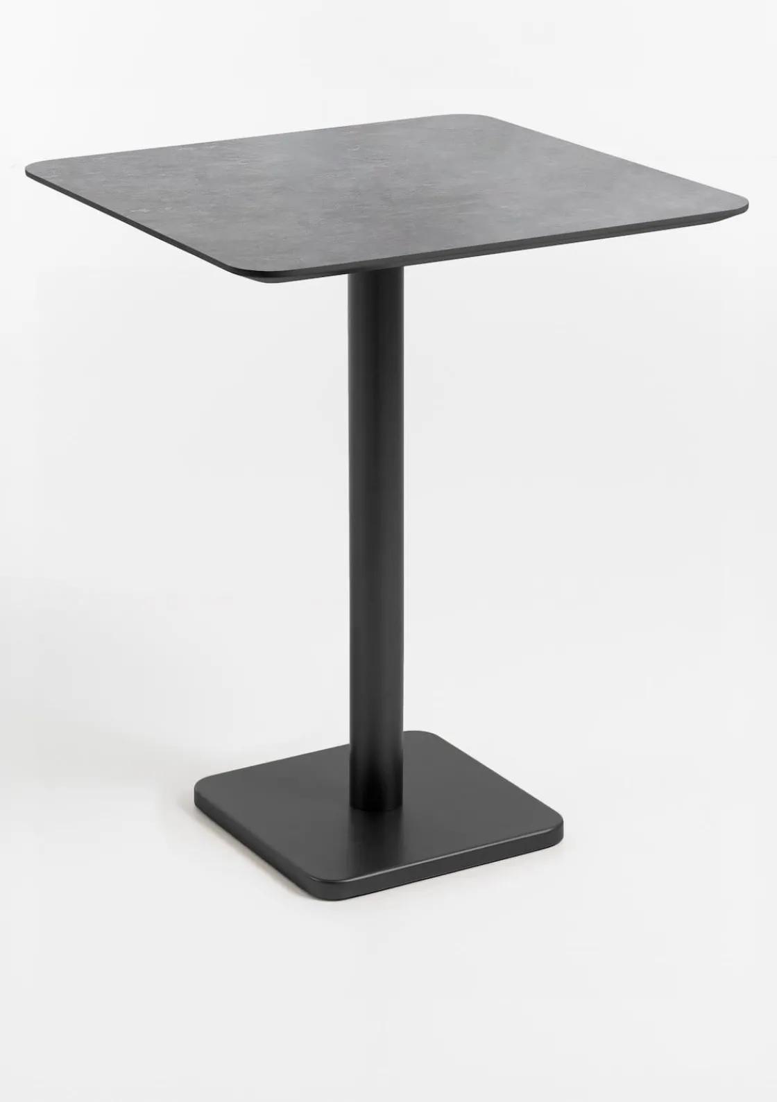 XOOON Brest bartafel stone (75x75cm) in kleur Zwart van COCOmaison^ Bartafels|Woonaccessoires