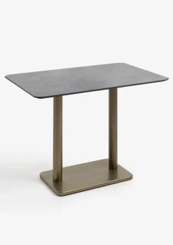 XOOON Brest bartafel stone (120x75cm) in kleur Goud van COCOmaison^ Woonaccessoires|Bartafels
