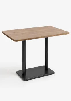 XOOON Brest bartafel vintage oak (120x75cm) kleur Zwart^ Bartafels|Woonaccessoires