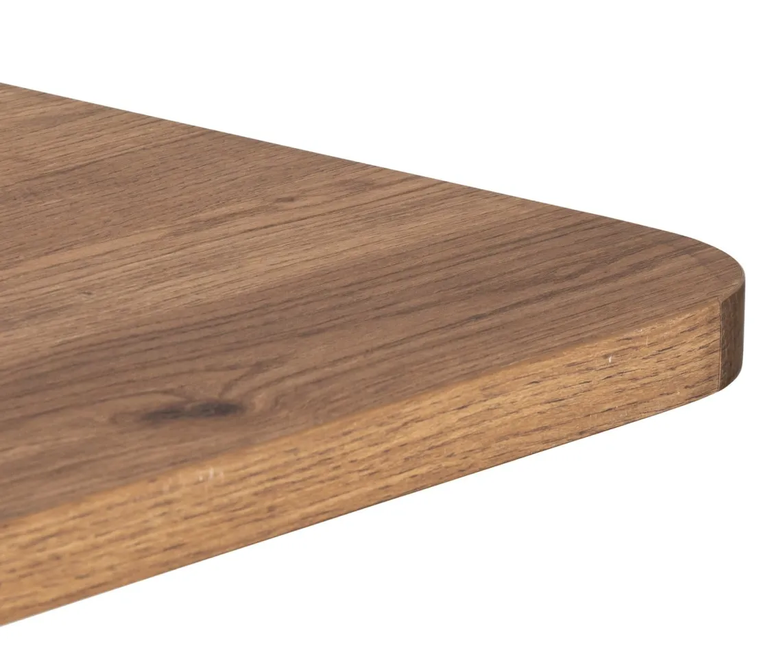 XOOON Brest bartafel vintage oak (120x75cm) kleur Zwart^ Bartafels|Woonaccessoires