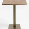 XOOON Brest bartafel vintage oak (75x75cm) kleur Goud van COCOmaison^ Woonaccessoires|Bartafels