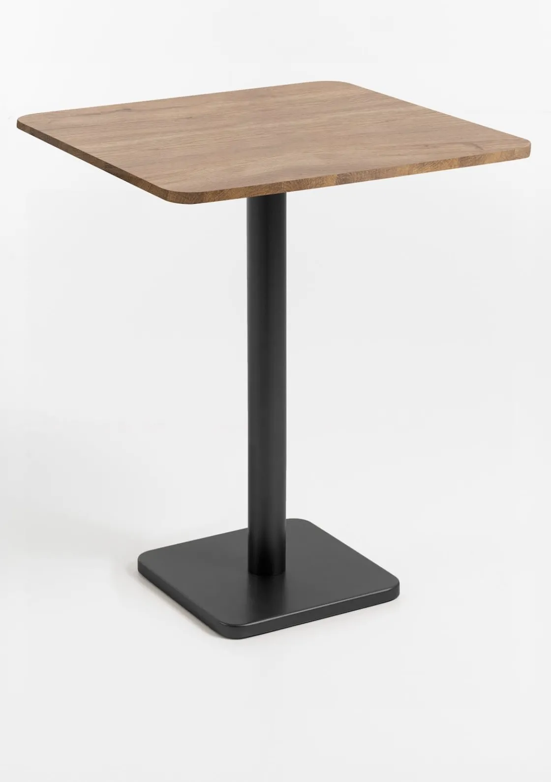 XOOON Brest bartafel vintage oak (75x75cm) kleur Zwart van COCOmaison^ Bartafels|Woonaccessoires