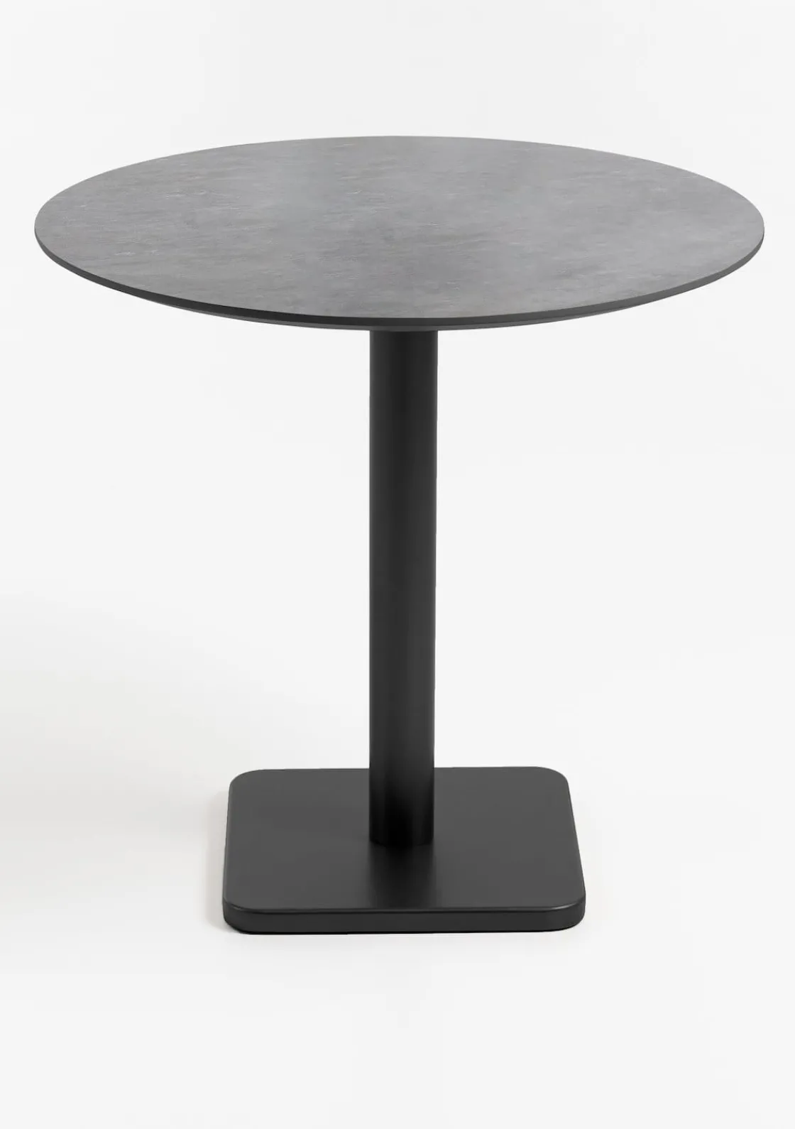 XOOON Brest bistrotafel stone (D80cm) in kleur Zwart van COCOmaison^ Eettafels|Woonaccessoires