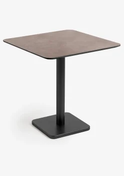 XOOON Brest bistrotafel stone rust (75x75cm) kleur Zwart^ Eettafels|Woonaccessoires