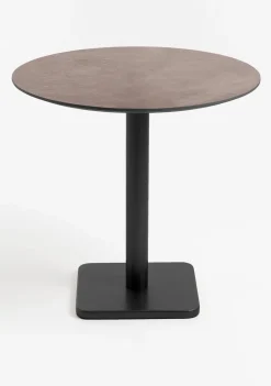 XOOON Brest bistrotafel stone rust (D80cm) kleur Zwart van COCOmaison^ Eettafels|Woonaccessoires