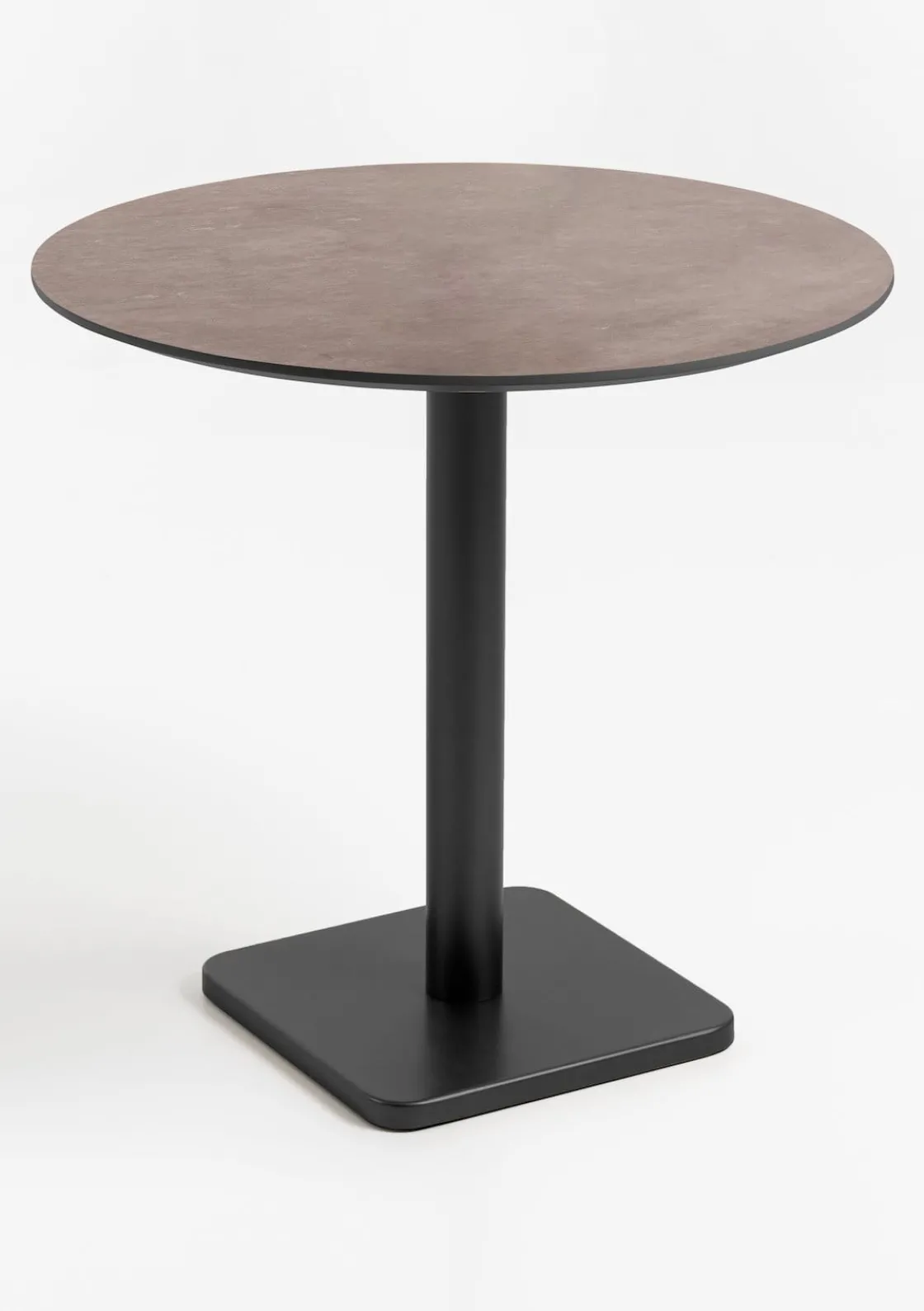 XOOON Brest bistrotafel stone rust (D80cm) kleur Zwart van COCOmaison^ Eettafels|Woonaccessoires