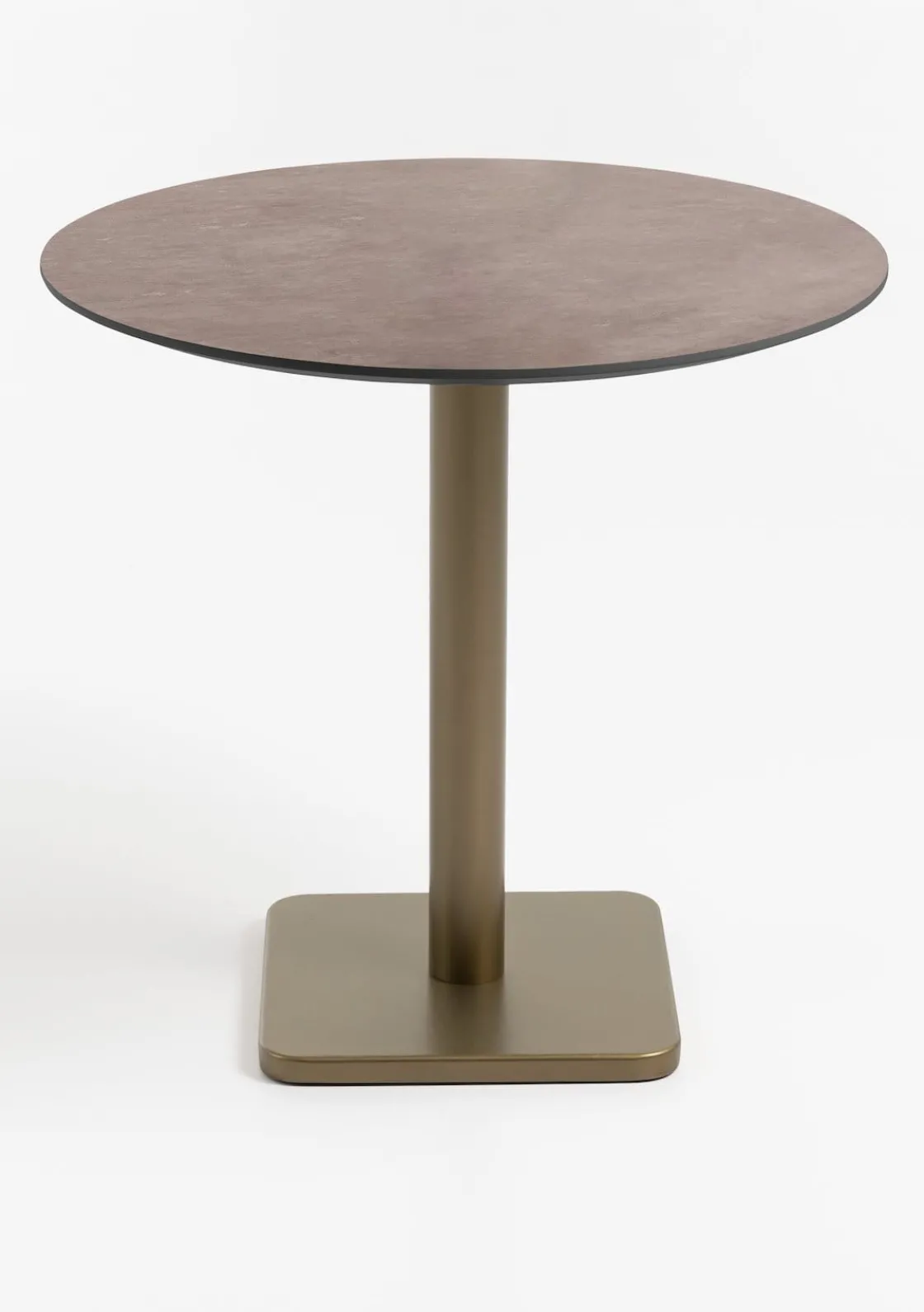 XOOON Brest bistrotafel stone rust (D80cm) kleur Goud van COCOmaison^ Woonaccessoires|Eettafels