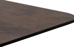 XOOON Brest bistrotafel stone rust (120x75cm) kleur Goud^ Eettafels|Woonaccessoires