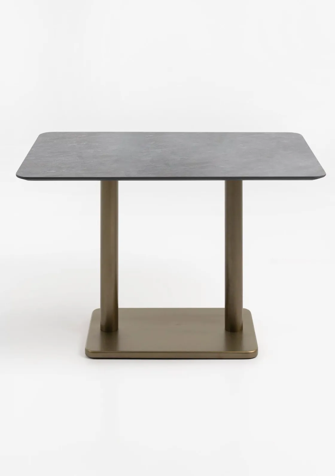 XOOON Brest bistrotafel stone (120x75cm) kleur Goud van COCOmaison^ Eettafels|Woonaccessoires