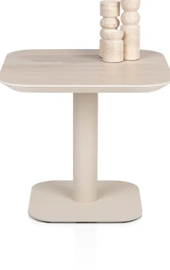 XOOON Brianto, salontafel 50 x 50 cm - keramiek blad Travertin^ Salontafels|Tafelconfigurator