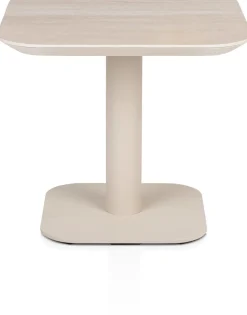 XOOON Brianto, salontafel 50 x 50 cm - keramiek blad Travertin^ Salontafels|Tafelconfigurator