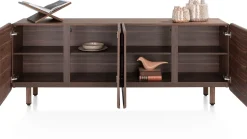 XOOON Brianza, dressoir 210 cm - 4-deuren^ Dressoirs