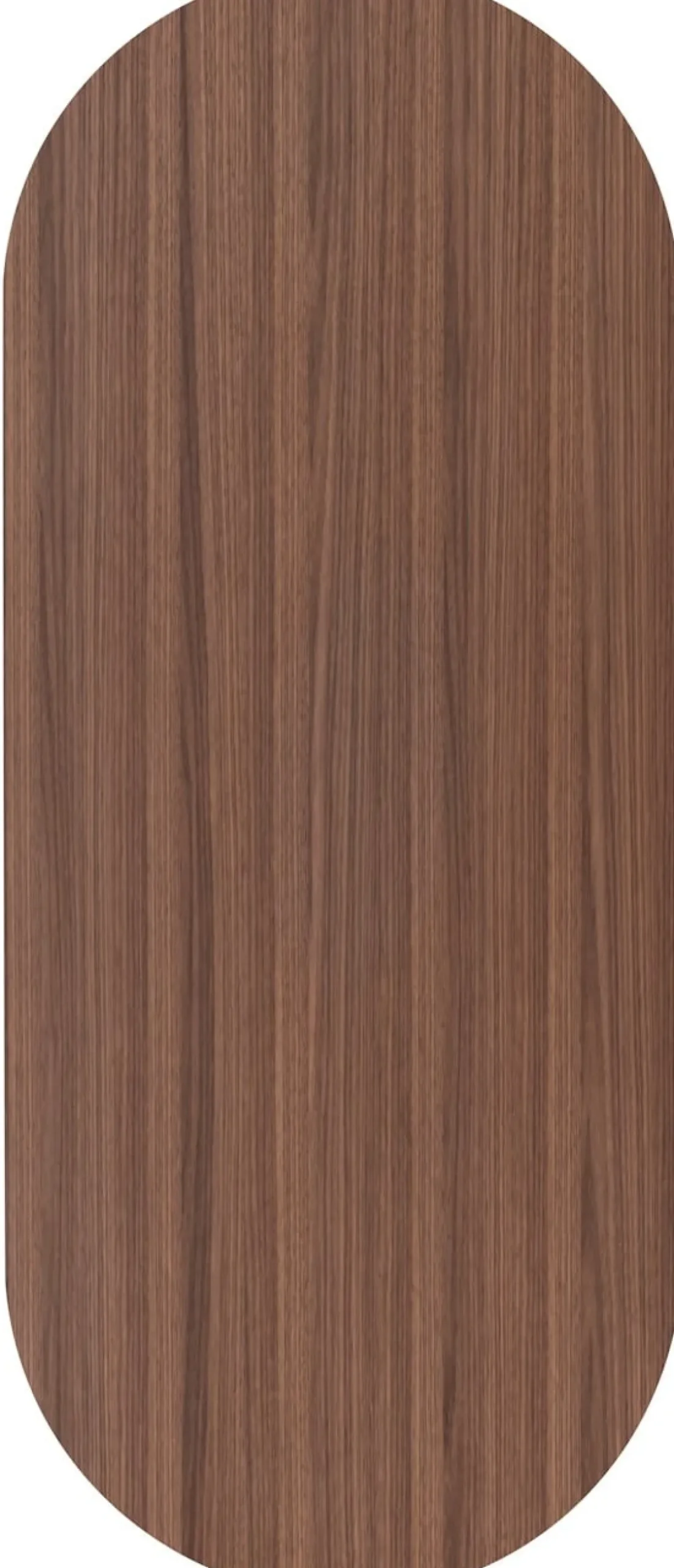XOOON Brianza, eetkamertafel 240 x 100 cm - walnoot fineer - Steel Brown^ Eettafels|Tafelconfigurator