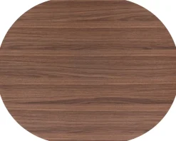XOOON Brianza, eetkamertafel 150 x 120 cm - walnoot fineer - Creme^ Tafelconfigurator|Eettafels