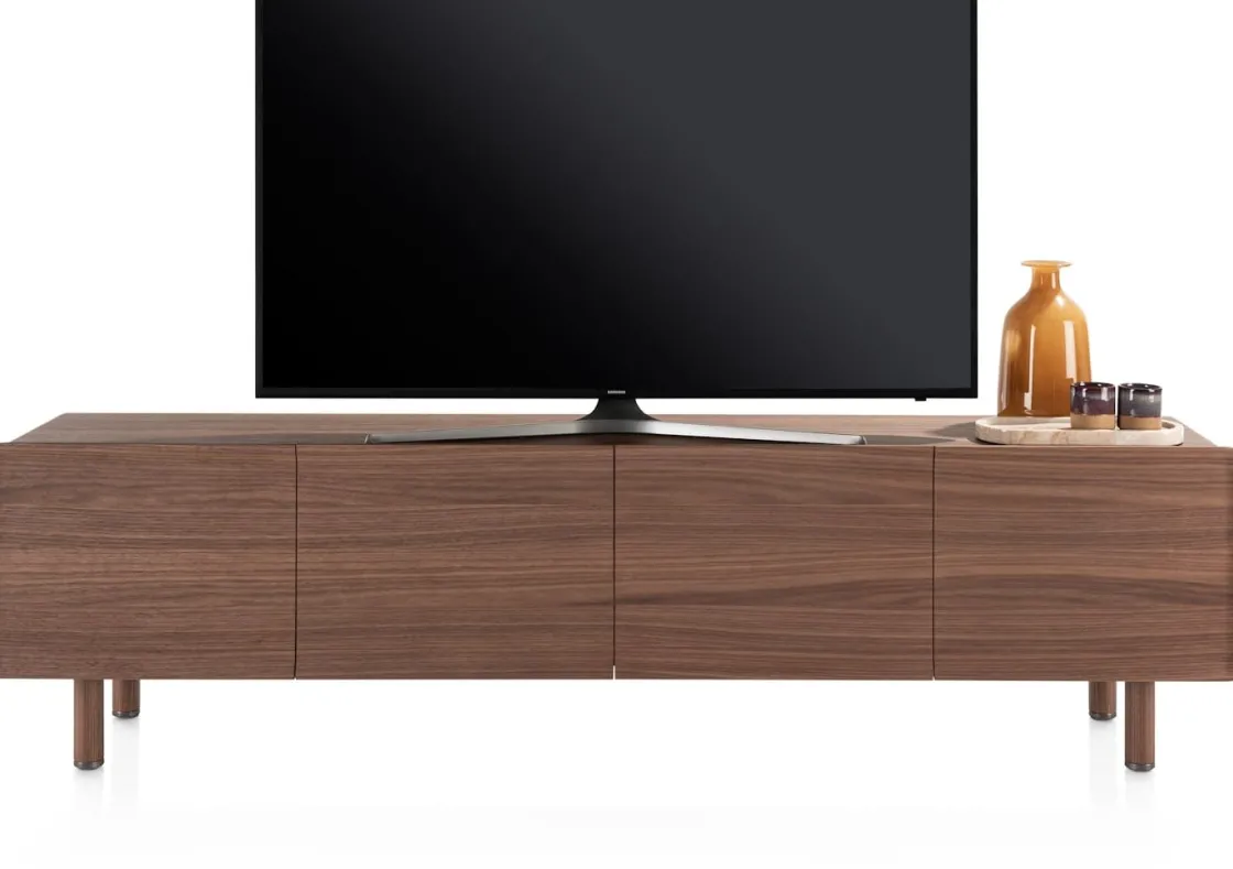 XOOON Brianza, lowboard 210 cm - 4-deuren^ Tv-Meubelen|Dressoirs