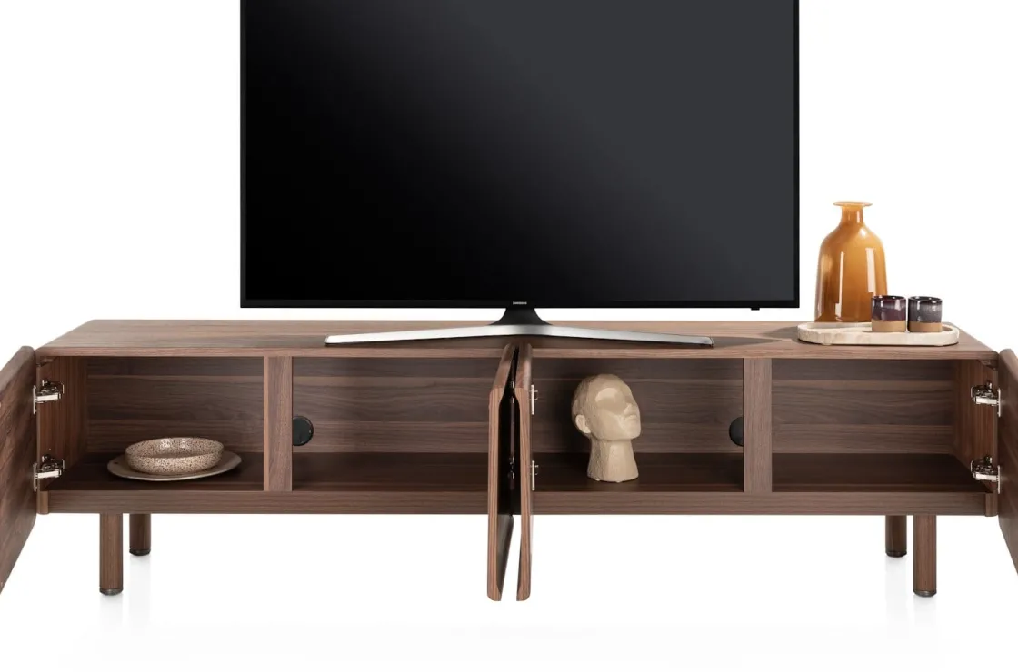 XOOON Brianza, lowboard 210 cm - 4-deuren^ Tv-Meubelen|Dressoirs