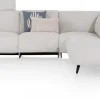XOOON Carini, hoekbank 2,5 zits arm links electrisch + ottomane rechts - Vada Ivory^ Carini|Carini