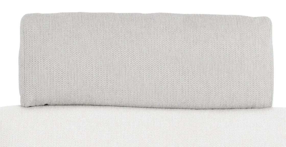 XOOON Carini hoofdsteun voor 2.5-zitsbank + ottomane - 60 cm -^ Carini
