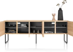 XOOON CARVING dressoir 240 cm. - 5-deuren -^ Dressoirs