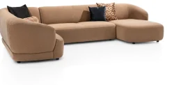 XOOON Cervo, Hoek met 1 zits arm links - 2,5 zits zonder armen - longchair gebogen rechts^ Cervo|Cervo