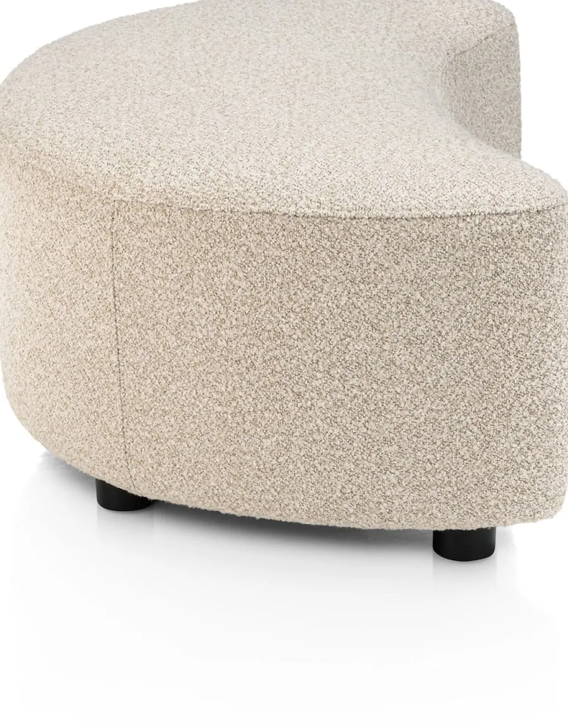 XOOON Cervos, poef/hocker bij fauteuil draaibaar klein^ Leren Fauteuils|Stoffen Fauteuils