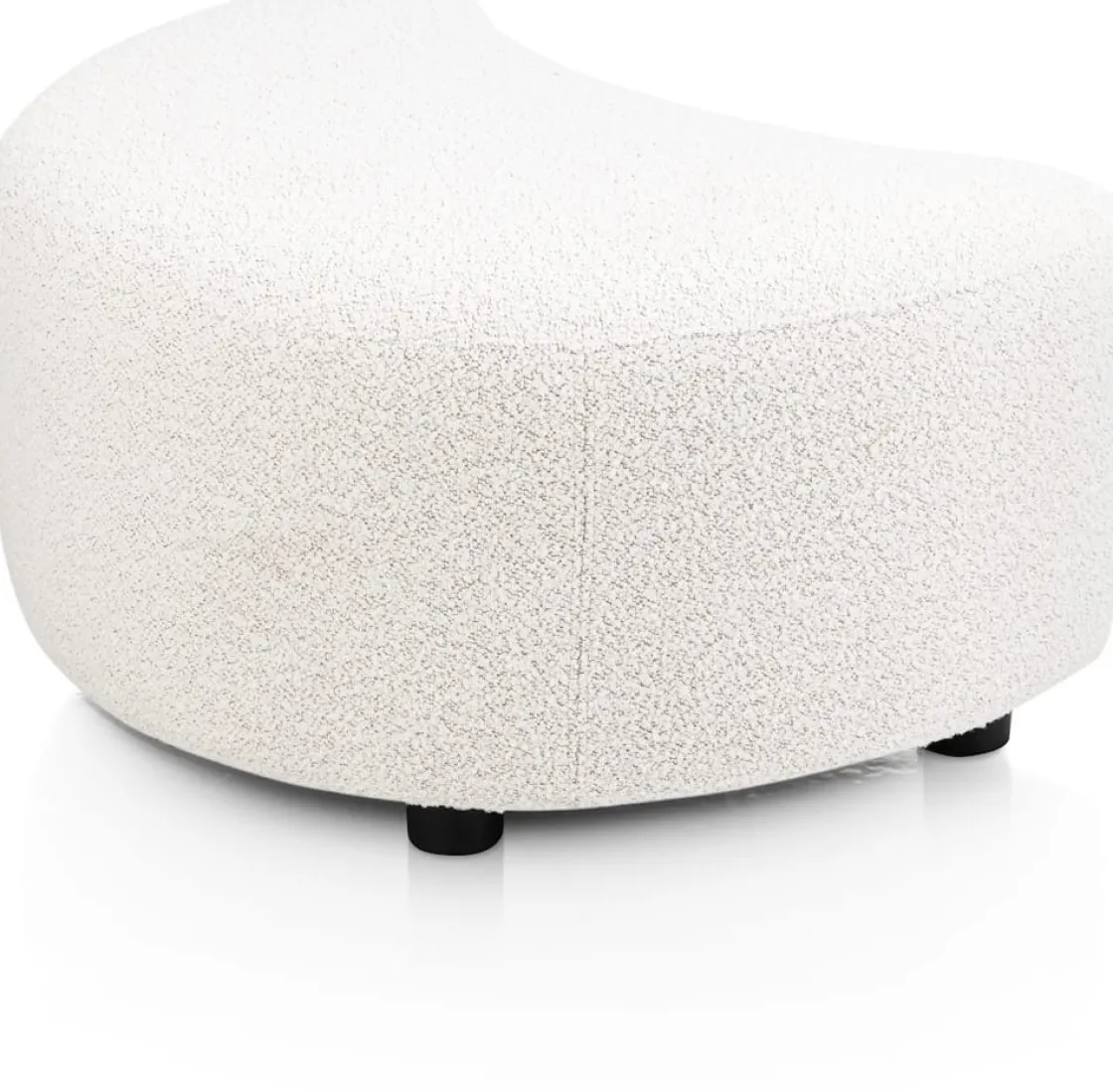 XOOON Cervos, poef/hocker bij fauteuil draaibaar klein^ Leren Fauteuils|Stoffen Fauteuils