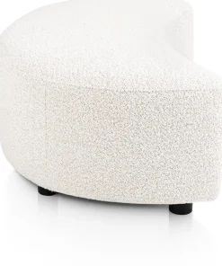 XOOON Cervos, poef/hocker bij fauteuil draaibaar klein^ Leren Fauteuils|Stoffen Fauteuils