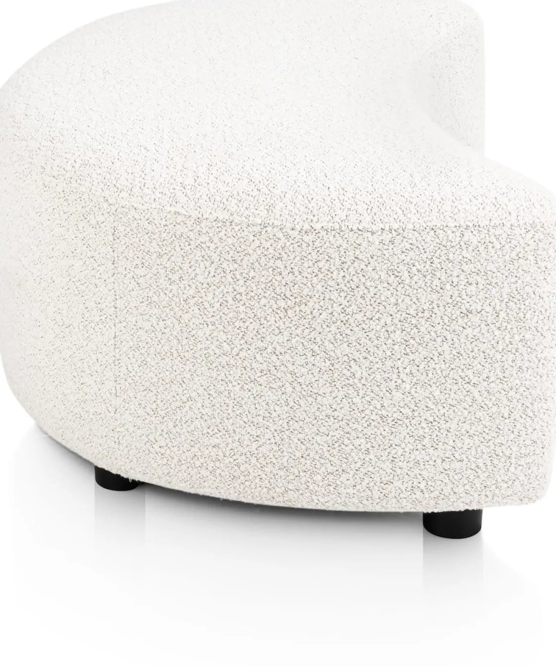 XOOON Cervos, poef/hocker bij fauteuil draaibaar klein^ Leren Fauteuils|Stoffen Fauteuils