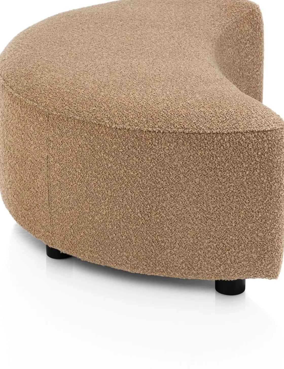 XOOON Cervos, poef/hocker bij fauteuil draaibaar groot^ Leren Fauteuils|Stoffen Fauteuils