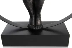 XOOON Circle Man beeld H58cm in de kleur Zwart - COCOmaison^ Woonaccessoires