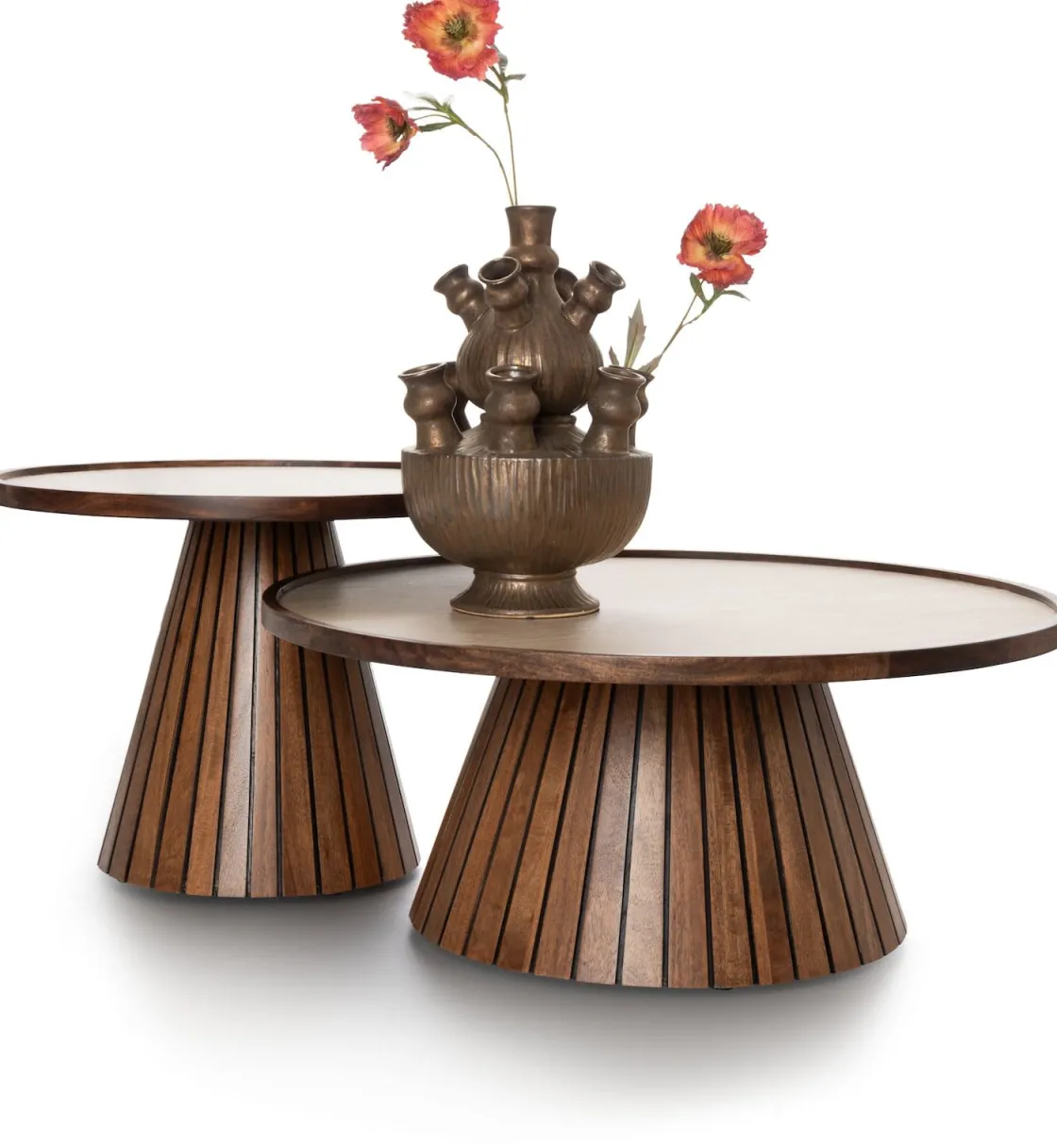 XOOON Cleo bijzettafel H44cm in kleur Bruin shop je bij COCOmaison^ Woonaccessoires