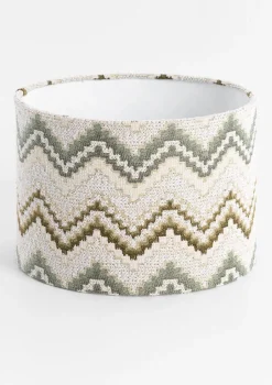 XOOON COCOmaison, Beautiq Lush lampenkap 30 x 21cm - Olijf^ Tafellampen