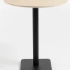 XOOON COCOmaison, Brest bartafel Travertine D80cm - zwart^ Bartafels|Woonaccessoires