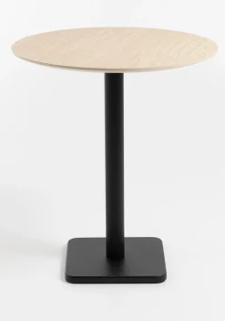 XOOON COCOmaison, Brest bartafel Travertine D80cm - zwart^ Bartafels|Woonaccessoires