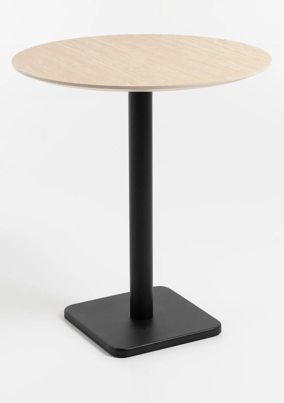 XOOON COCOmaison, Brest bartafel Travertine D80cm - zwart^ Bartafels|Woonaccessoires