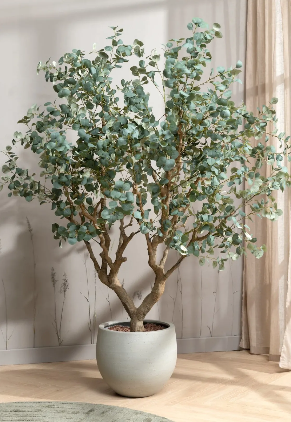 XOOON COCOmaison, Cimino pot H45cm - Grijs^ Woonaccessoires