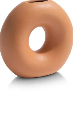 XOOON COCOmaison, Donut vaas H22cm - Oranje^ Woonaccessoires
