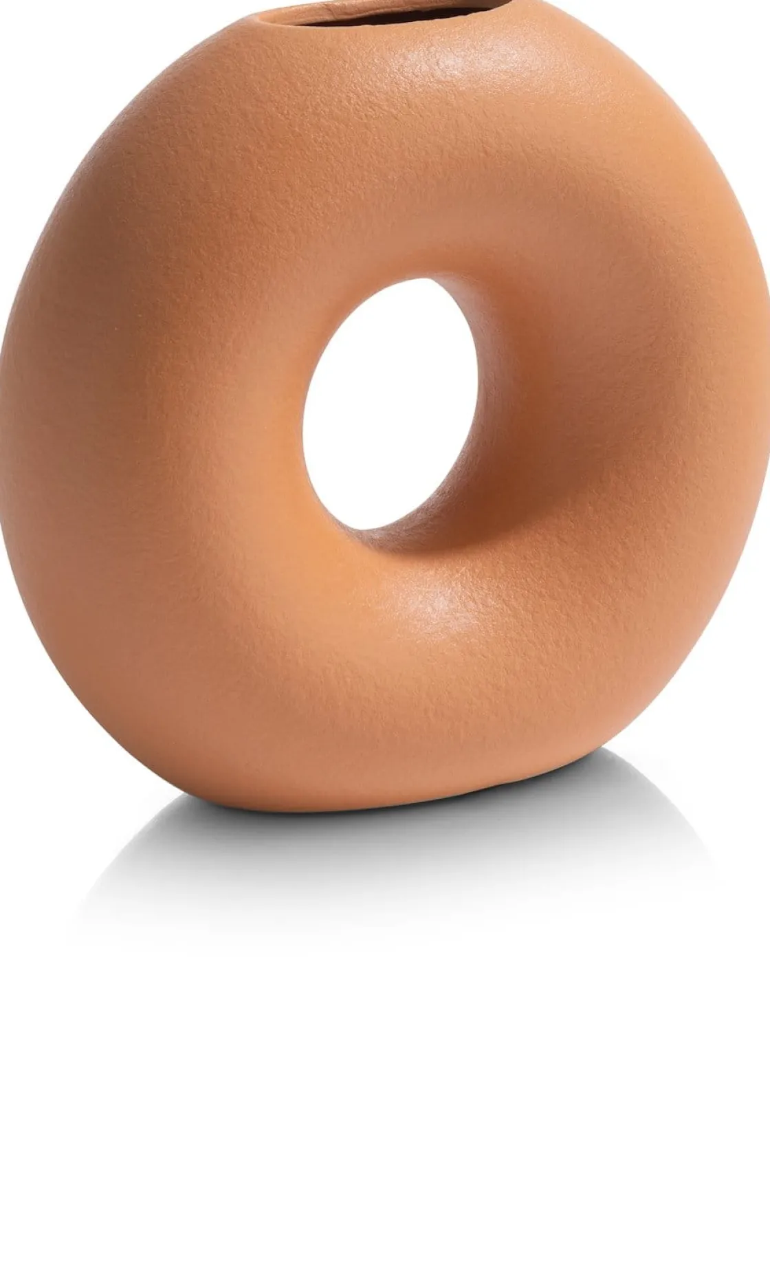 XOOON COCOmaison, Donut vaas H22cm - Oranje^ Woonaccessoires