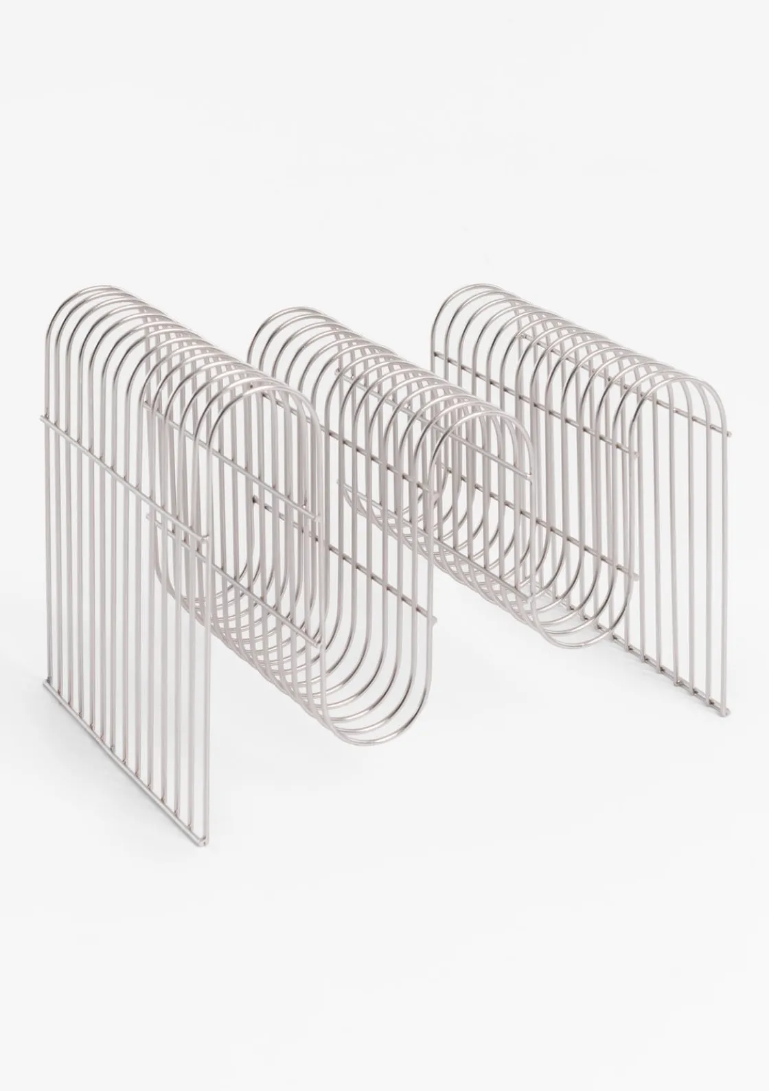 XOOON COCOmaison, Gus magazinehouder H30cm - Zilver^ Woonaccessoires