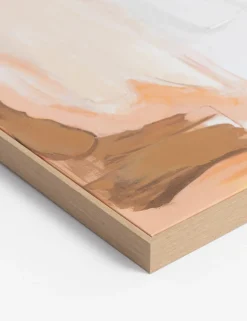 XOOON COCOmaison, Hilde schilderij 100x100cm - Roze^ Wanddecoraties|Woonaccessoires