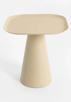 XOOON COCOmaison, Leah bijzettafel H46cm - Cremekleurig^ Woonaccessoires|Bijzettafels