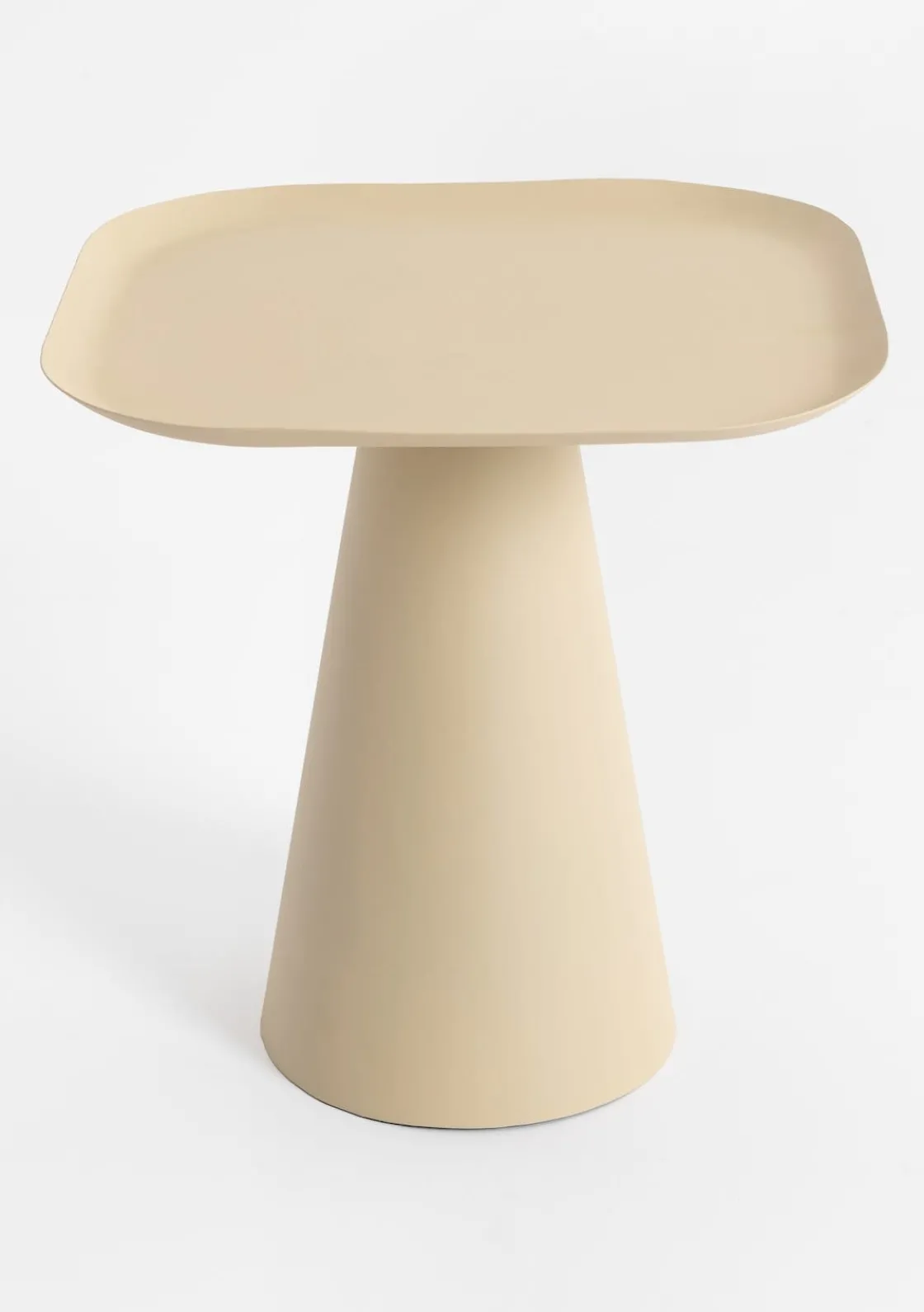 XOOON COCOmaison, Leah bijzettafel H46cm - Cremekleurig^ Woonaccessoires|Bijzettafels