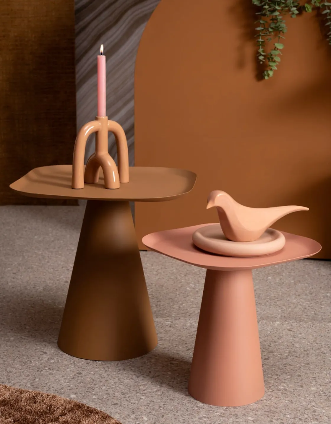 XOOON COCOmaison, Leen beeld H14cm - Oranje^ Woonaccessoires
