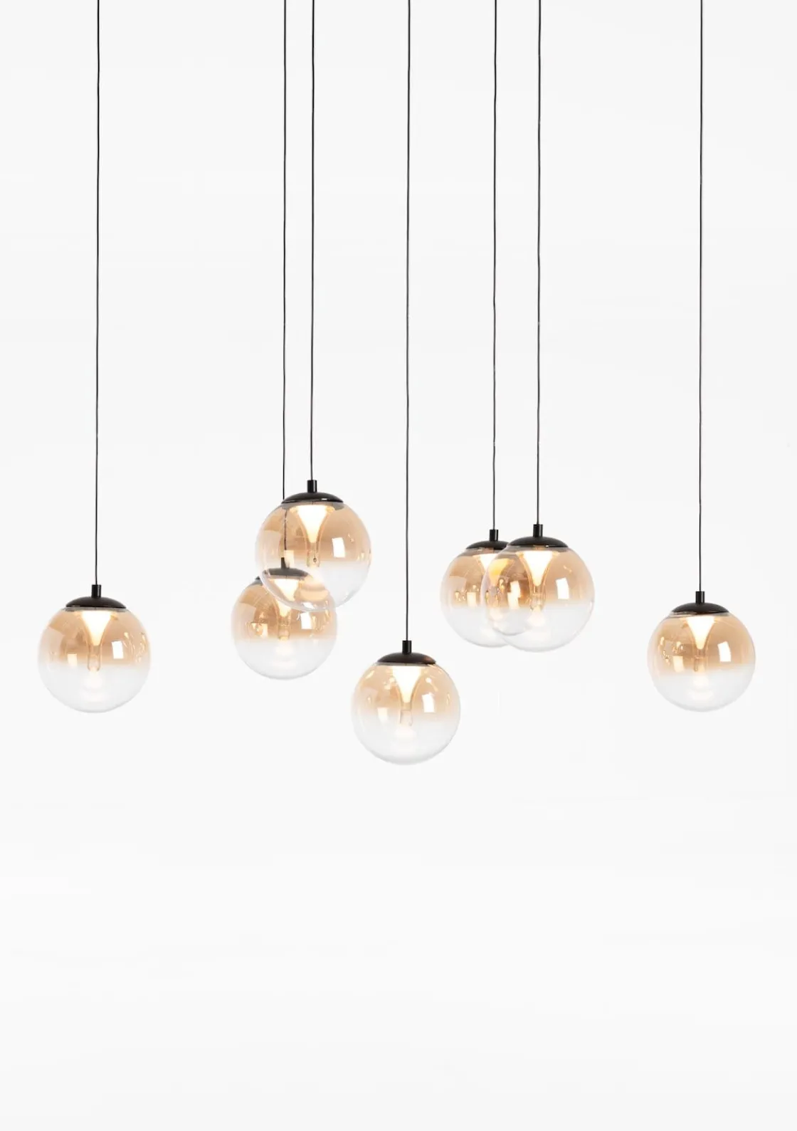XOOON COCOmaison, Lexi hanglamp 7*LED - Amber^ Hanglampen