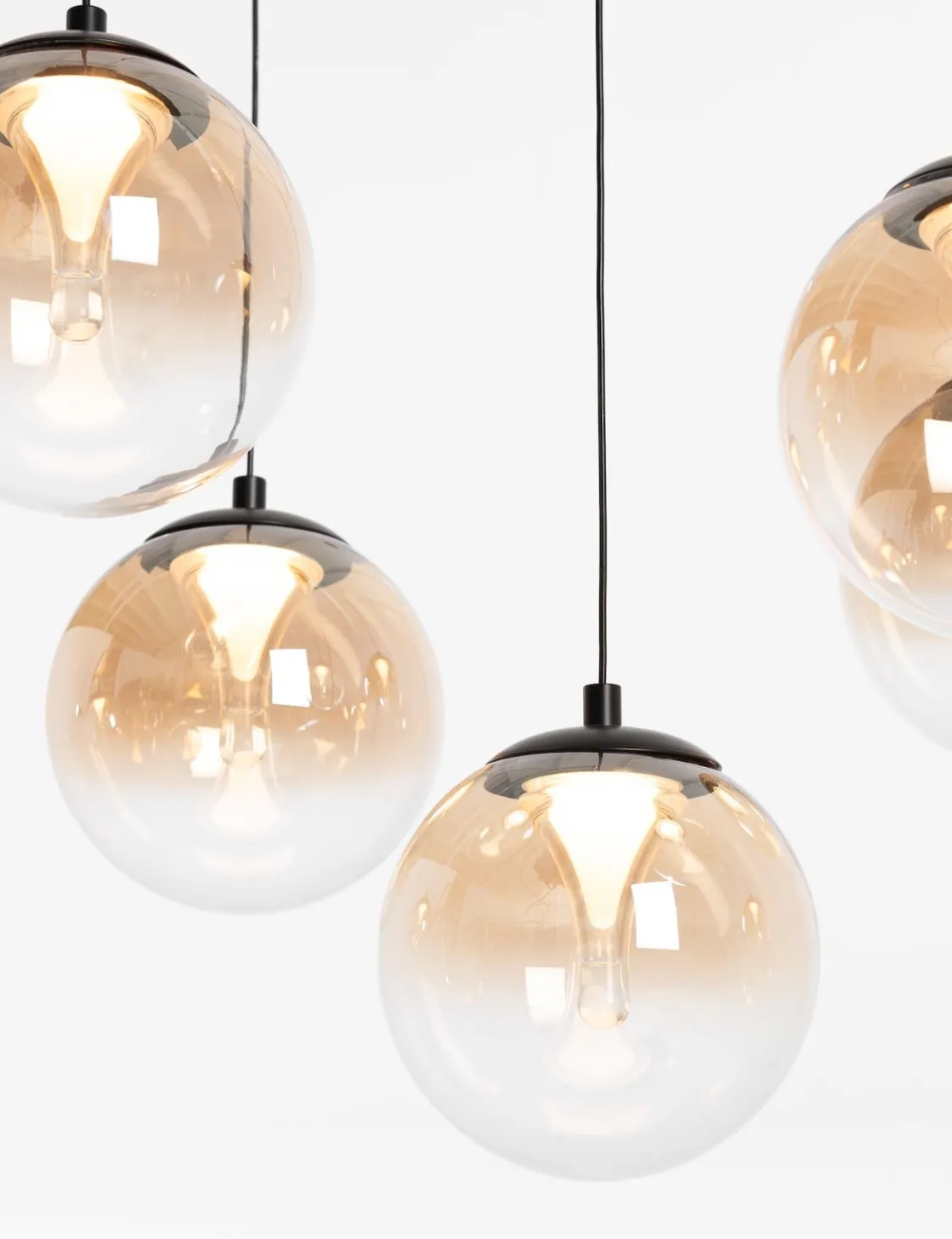 XOOON COCOmaison, Lexi hanglamp 7*LED - Amber^ Hanglampen