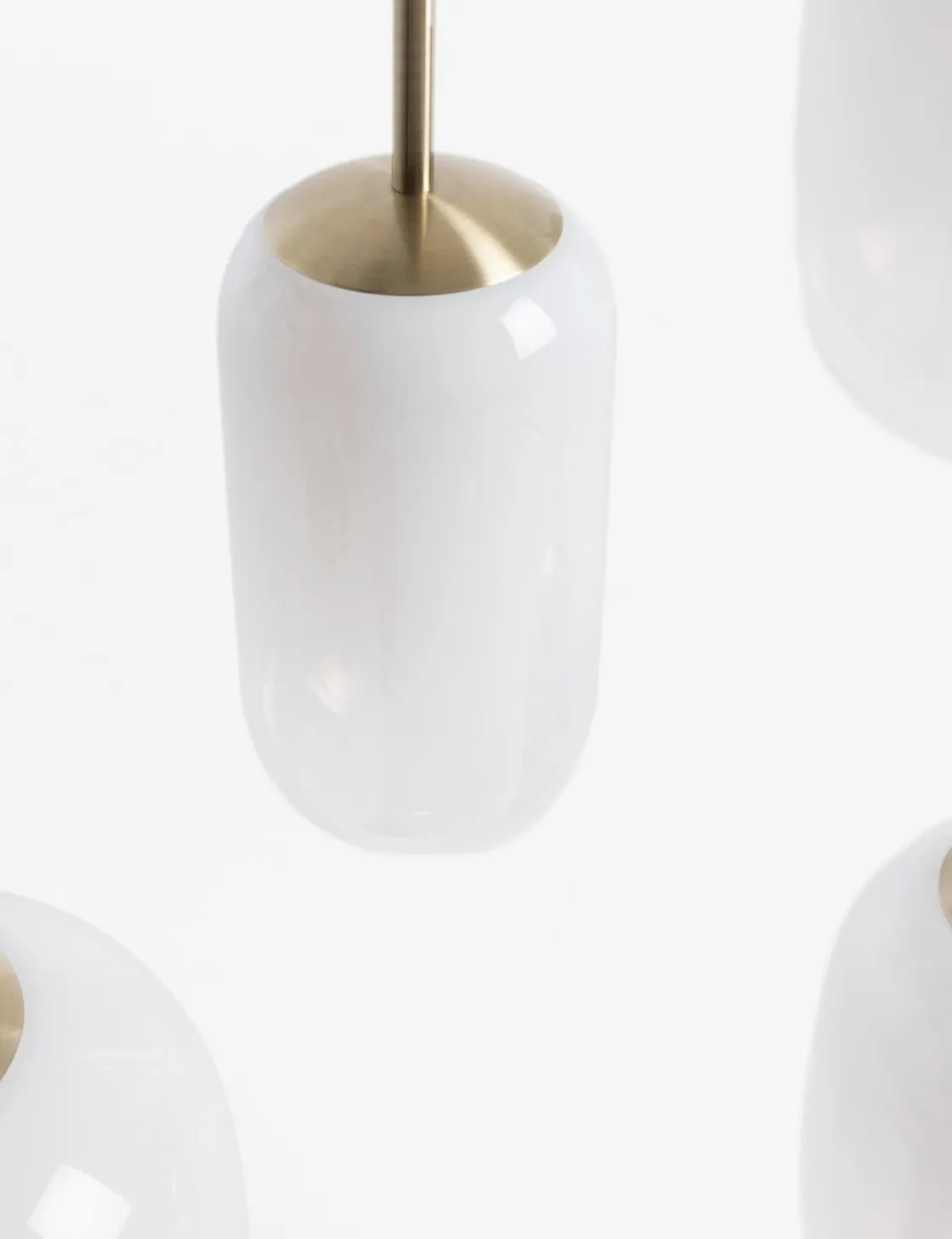 XOOON COCOmaison, Milky hanglamp 5*E27 - Wit^ Hanglampen