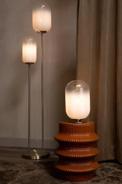 XOOON COCOmaison, Milky vloerlamp 2*E27 - Wit^ Vloerlampen